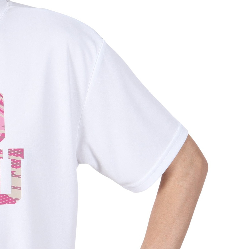 エゴザル（EGOZARU）（メンズ、レディース）バスケットボールウェア ワイドジオメトリックブロック Tシャツ EZSS25UST002C002
