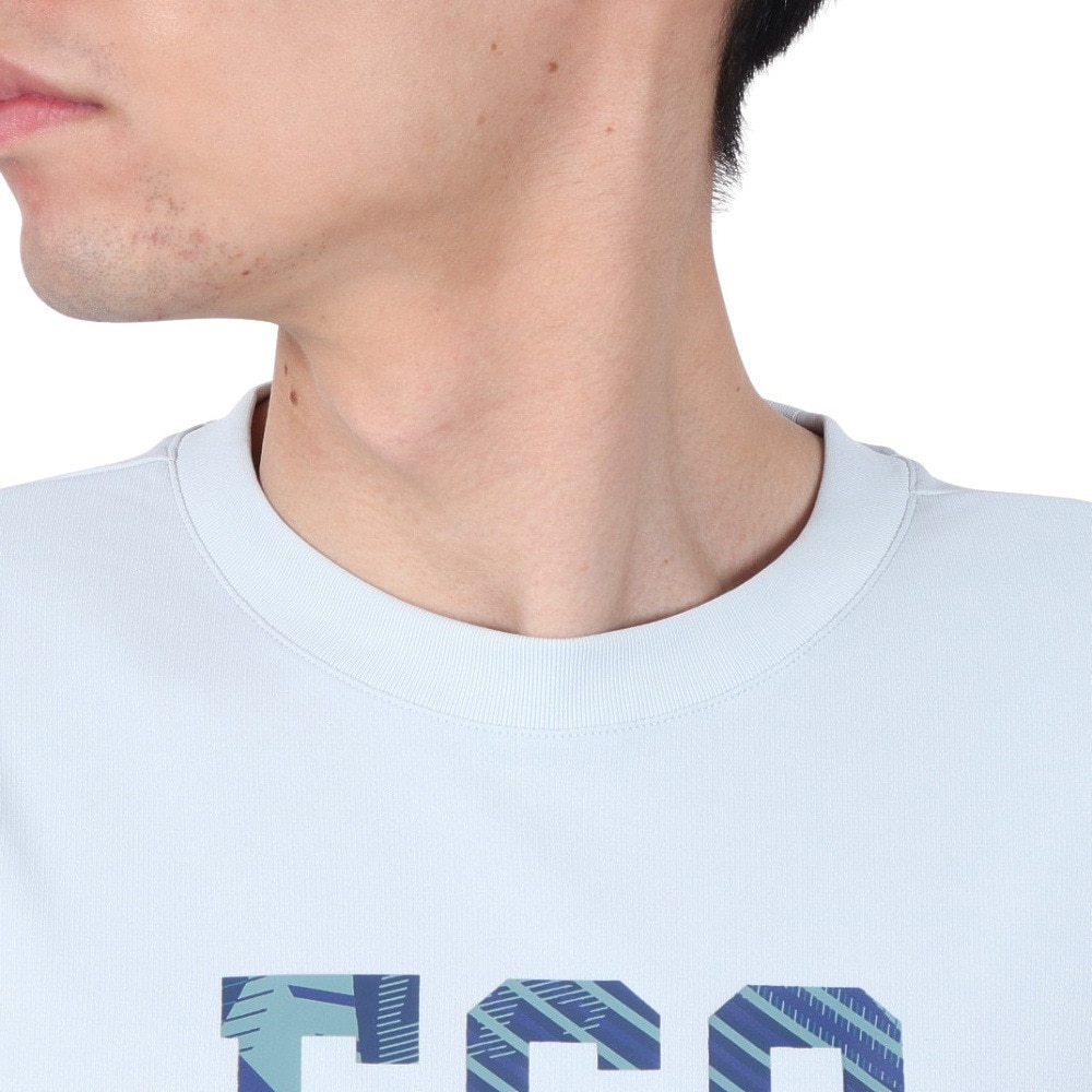 エゴザル（EGOZARU）（メンズ、レディース）バスケットボールウェア ワイドジオメトリックブロック Tシャツ EZSS25UST002C029