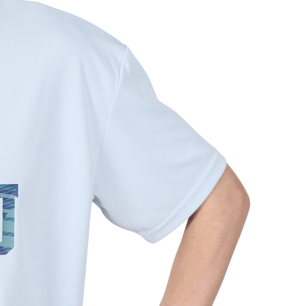 エゴザル（EGOZARU）（メンズ、レディース）バスケットボールウェア ワイドジオメトリックブロック Tシャツ EZSS25UST002C029
