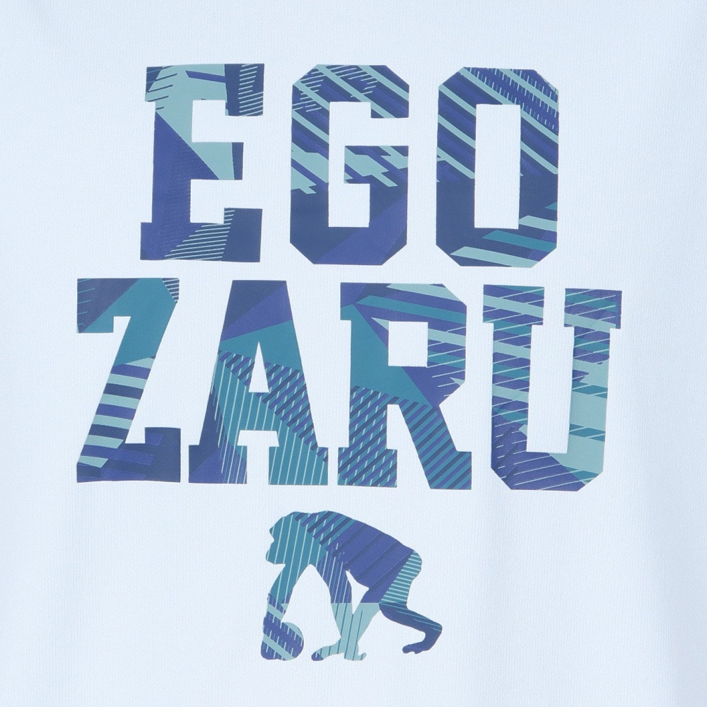 エゴザル（EGOZARU）（メンズ、レディース）バスケットボールウェア ワイドジオメトリックブロック Tシャツ EZSS25UST002C029
