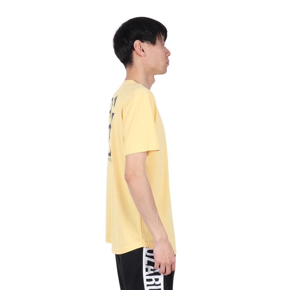 エゴザル（EGOZARU）（メンズ、レディース）バスケットボールウェア ワイドジオメトリックバックプリント Tシャツ EZSS25UST003C133