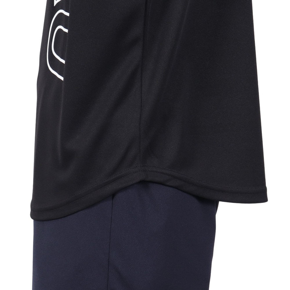 エゴザル（EGOZARU）（メンズ、レディース）バスケットボールウェア カーブアウトラインロゴ Tシャツ EZSS25UST005C001