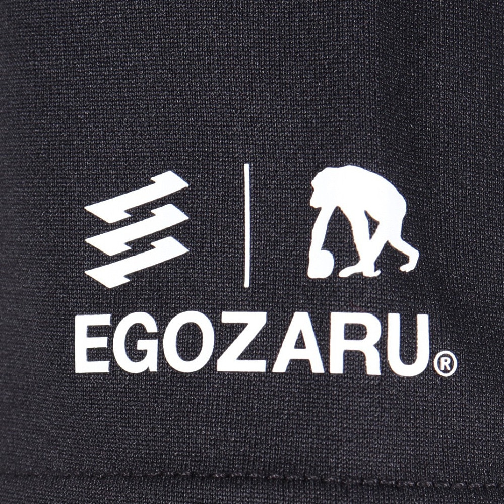 エゴザル（EGOZARU）（メンズ、レディース）バスケットボールウェア カーブアウトラインロゴ Tシャツ EZSS25UST005C001