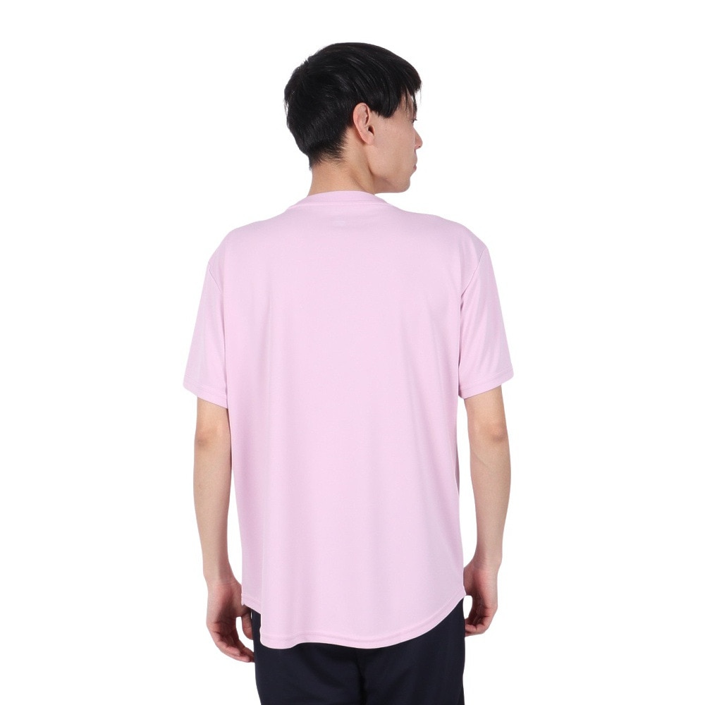 エゴザル（EGOZARU）（メンズ、レディース）バスケットボールウェア カーブアウトラインロゴ Tシャツ EZSS25UST005C134