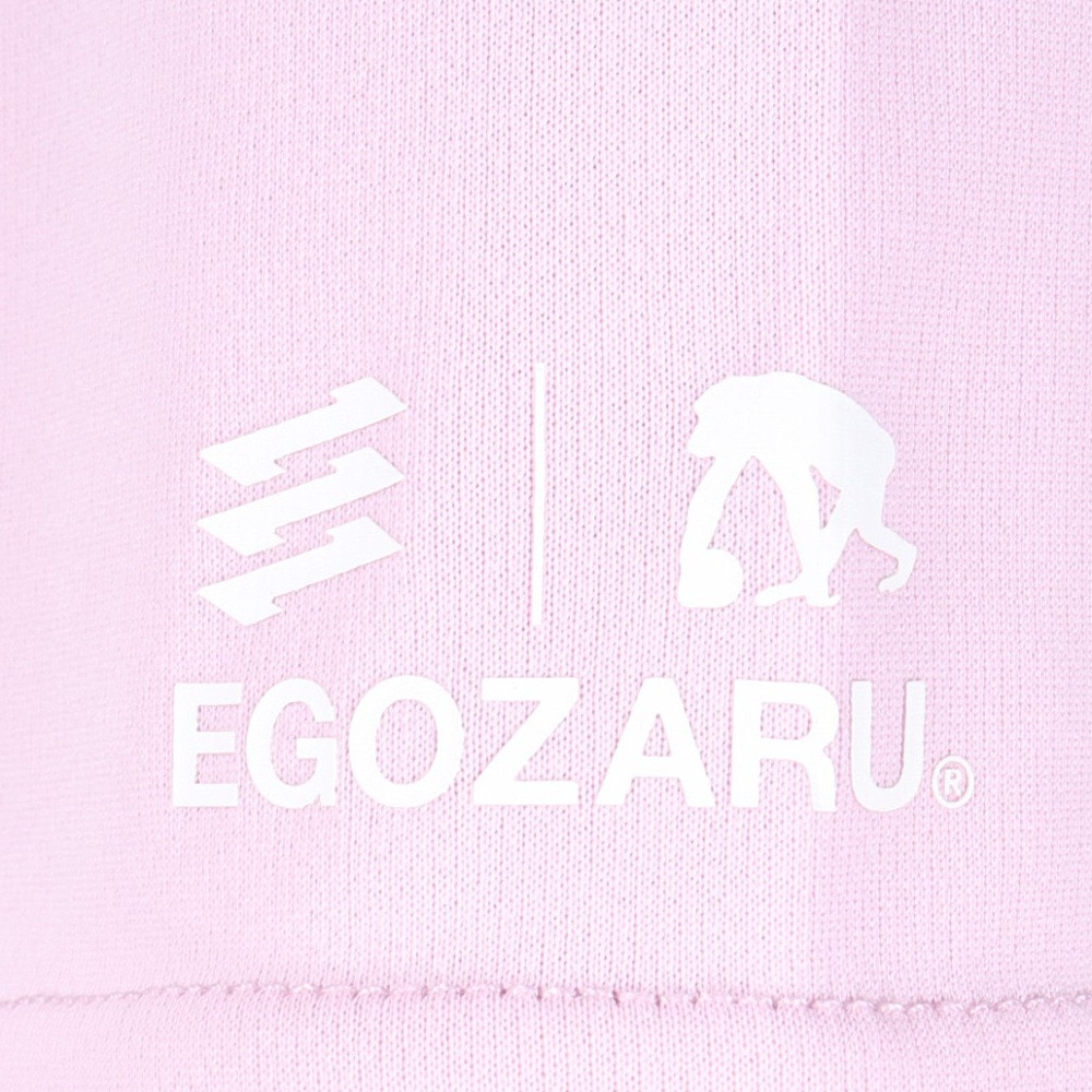エゴザル（EGOZARU）（メンズ、レディース）バスケットボールウェア カーブアウトラインロゴ Tシャツ EZSS25UST005C134