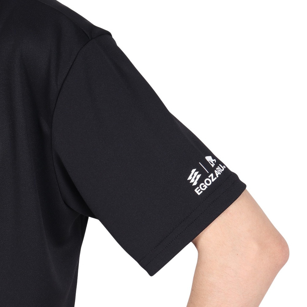 エゴザル（EGOZARU）（メンズ、レディース）バスケットボールウェア ハートロゴ Tシャツ EZSS25UST007C001