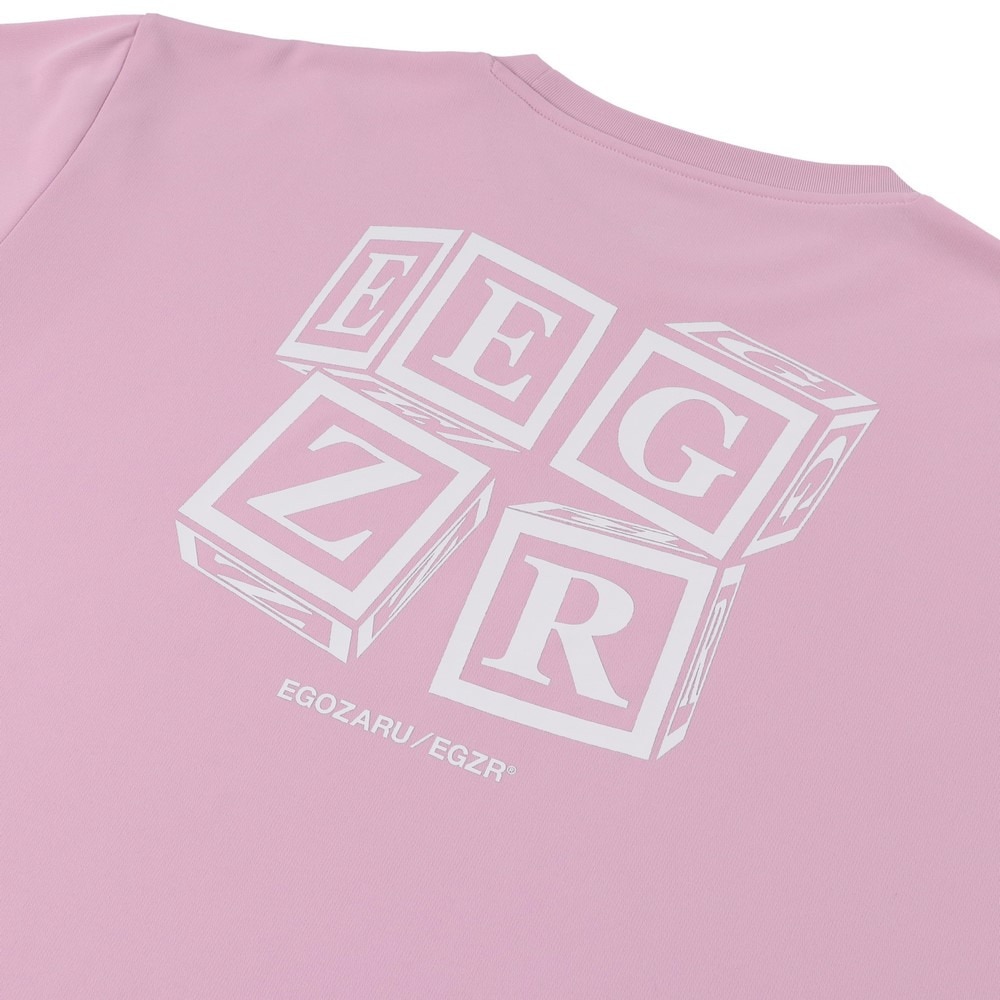 エゴザル（EGOZARU）（メンズ、レディース）【新商品】 バスケットボールウェア キューブバックプリントTシャツ EZSS25UST009C134