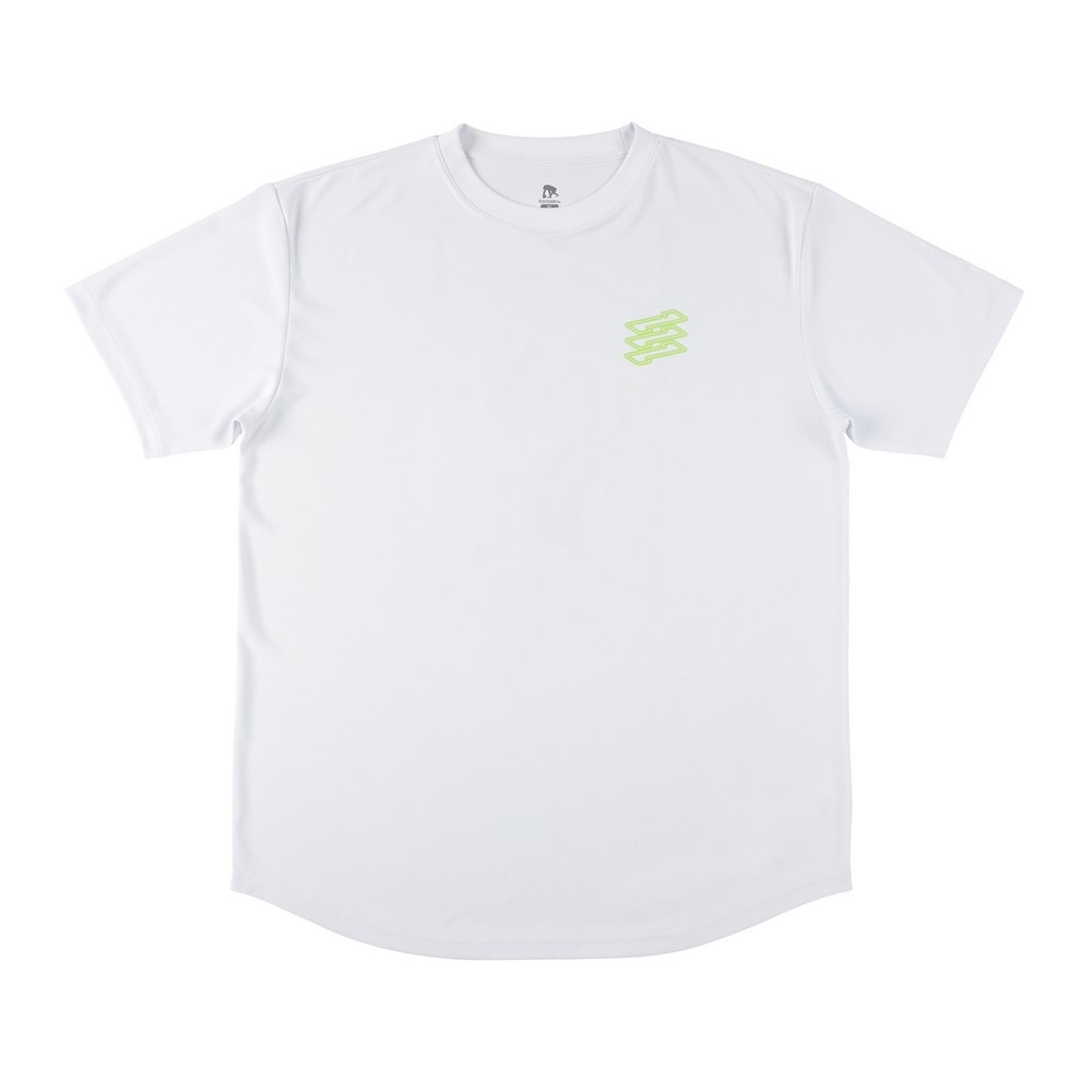 エゴザル（EGOZARU）（メンズ）【新商品】 バスケットボールウェア ネオンバックプリント Tシャツ EZSS25UST018C002
