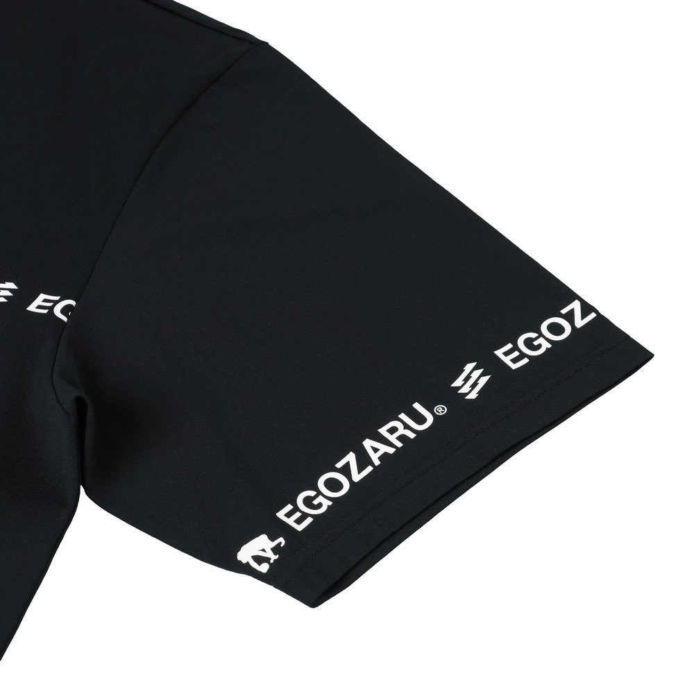 エゴザル（EGOZARU）（メンズ）【新商品】 バスケットボールウェア シルエットライン ロゴTシャツ EZSS25UST022C001