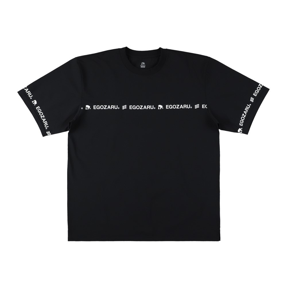 エゴザル（EGOZARU）（メンズ）【新商品】 バスケットボールウェア シルエットライン ロゴTシャツ EZSS25UST022C001