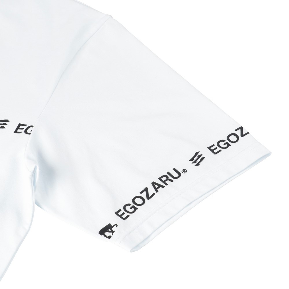 エゴザル（EGOZARU）（メンズ）【新商品】 バスケットボールウェア シルエットライン ロゴTシャツ EZSS25UST022C002