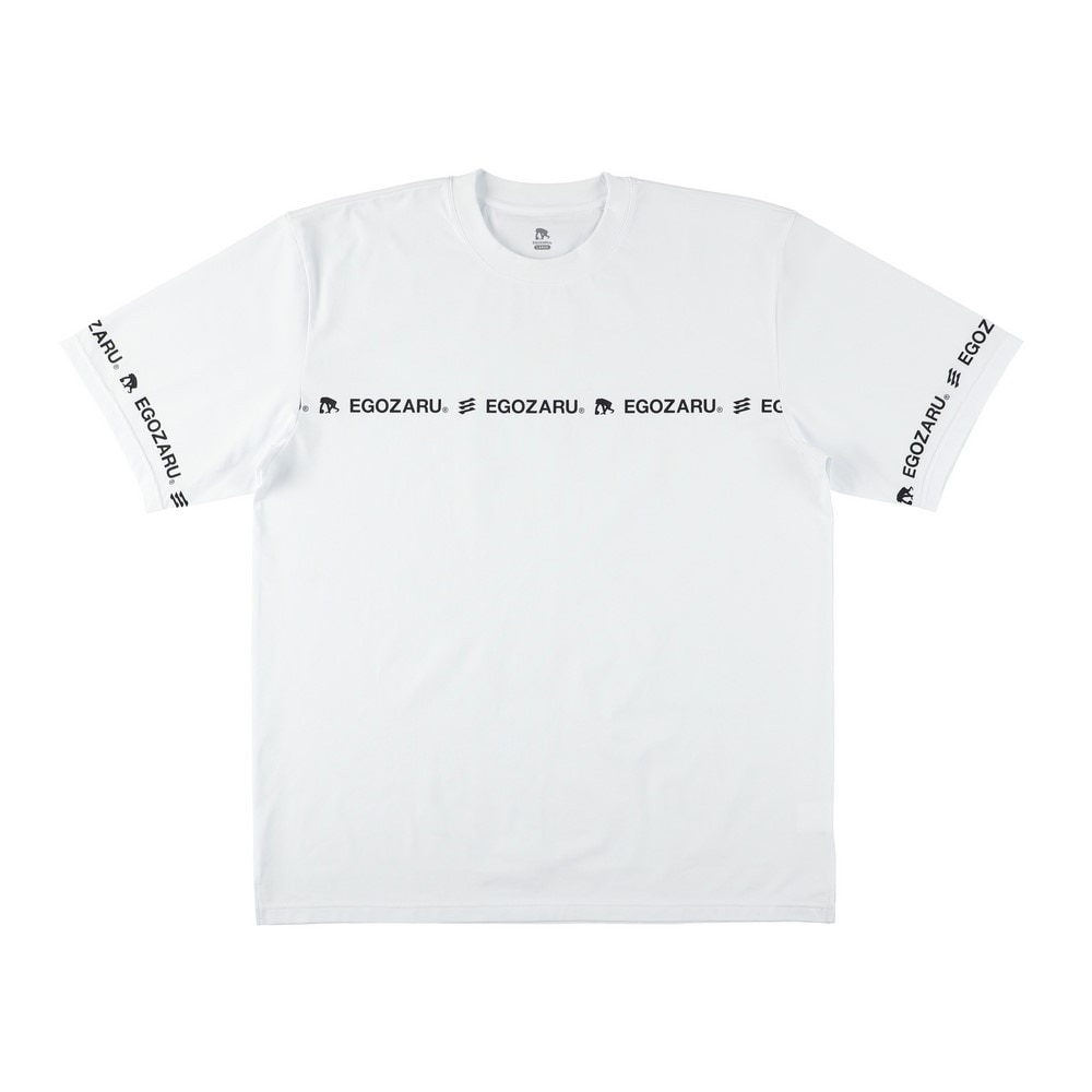 エゴザル（EGOZARU）（メンズ）【新商品】 バスケットボールウェア シルエットライン ロゴTシャツ EZSS25UST022C002