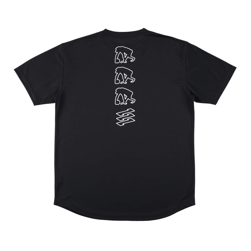 エゴザル（EGOZARU）（メンズ）【新商品】 バスケットボールウェア スリーロゴTシャツ EZSS25UST024C001