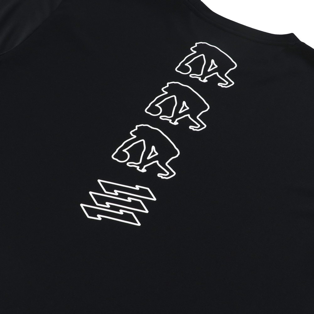 エゴザル（EGOZARU）（メンズ）【新商品】 バスケットボールウェア スリーロゴTシャツ EZSS25UST024C001