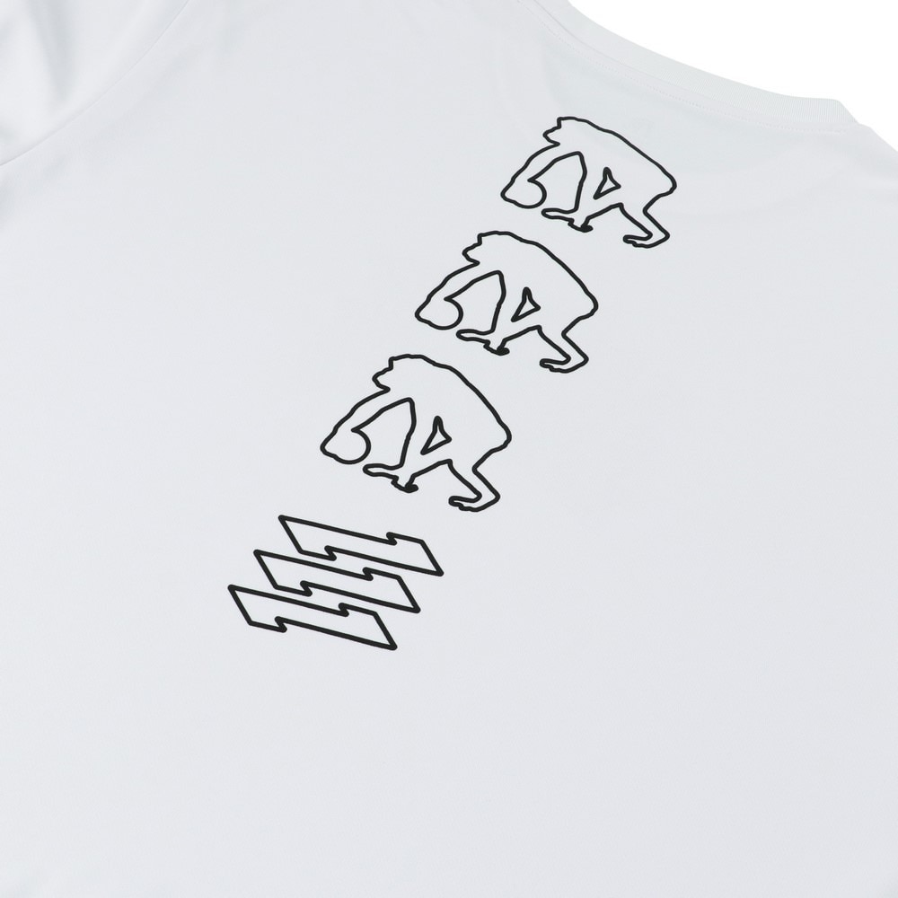 エゴザル（EGOZARU）（メンズ）【新商品】 バスケットボールウェア スリーロゴTシャツ EZSS25UST024C002
