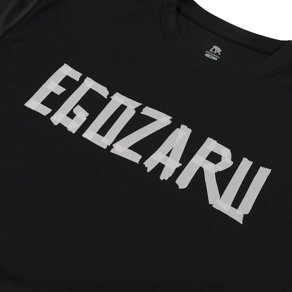エゴザル（EGOZARU）（メンズ、レディース）バスケットボールウェア マスキングロゴTシャツ EZSS25UST029C001