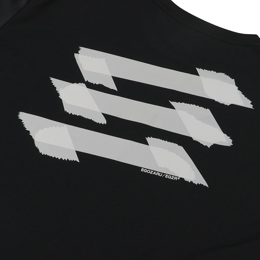 エゴザル（EGOZARU）（メンズ、レディース）バスケットボールウェア マスキングロゴTシャツ EZSS25UST029C001