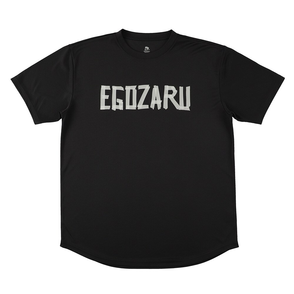 エゴザル（EGOZARU）（メンズ、レディース）バスケットボールウェア マスキングロゴTシャツ EZSS25UST029C001