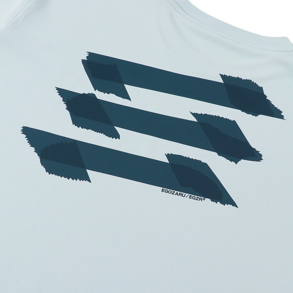 エゴザル（EGOZARU）（メンズ、レディース）バスケットボールウェア マスキングロゴTシャツ EZSS25UST029C029