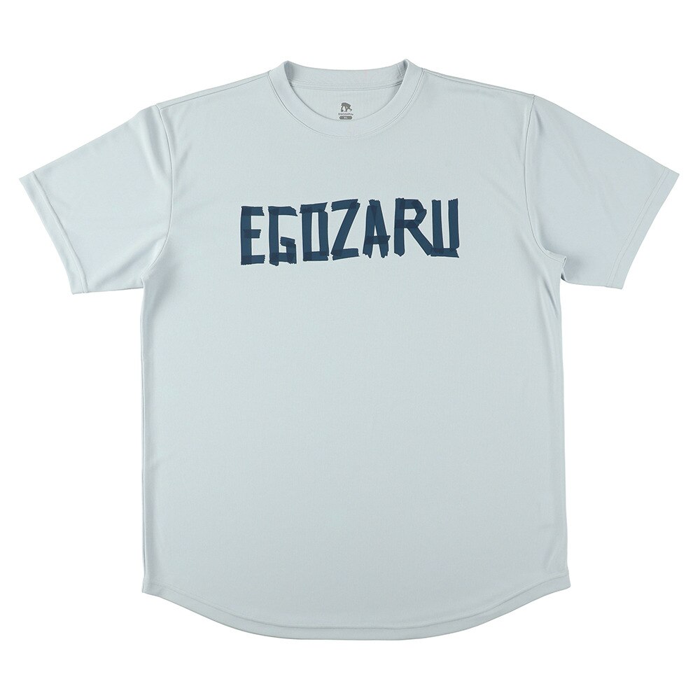 エゴザル（EGOZARU）（メンズ、レディース）バスケットボールウェア マスキングロゴTシャツ EZSS25UST029C029