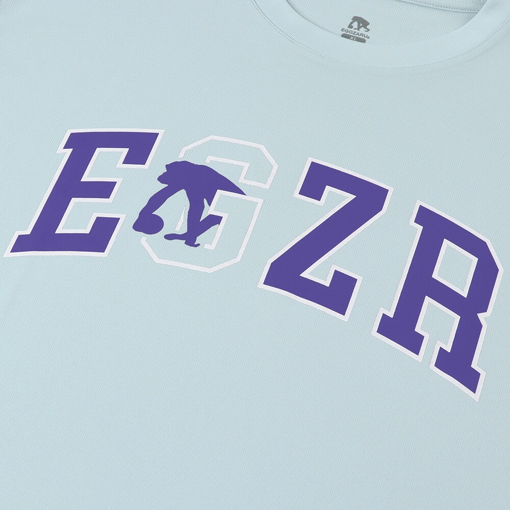 エゴザル（EGOZARU）（メンズ、レディース）バスケットボールウェア カレッジロゴTシャツ EZSS25UST030C029