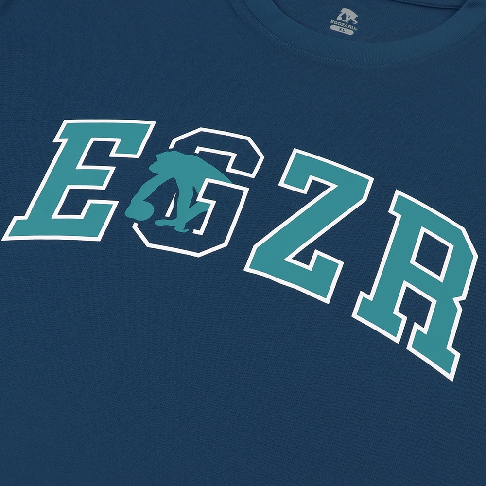 エゴザル（EGOZARU）（メンズ、レディース）バスケットボールウェア カレッジロゴTシャツ EZSS25UST030C132