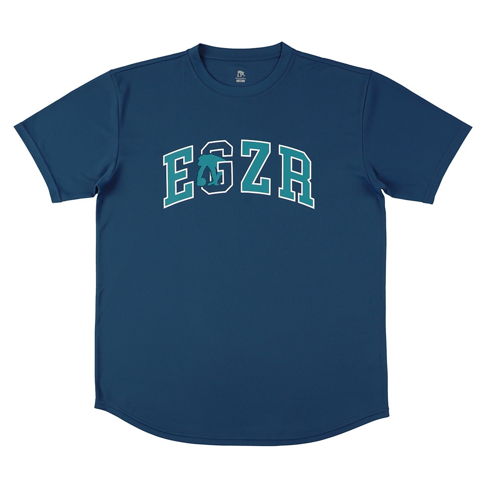 エゴザル（EGOZARU）（メンズ、レディース）バスケットボールウェア カレッジロゴTシャツ EZSS25UST030C132