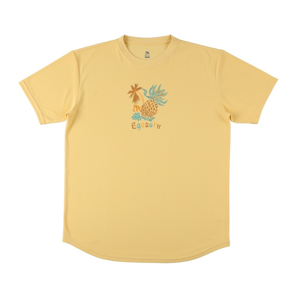 エゴザル（EGOZARU）（メンズ、レディース）バスケットボールウェア パイナップルアロハTシャツ EZSS25UST031C133