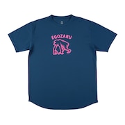 (メンズ、レディース)バスケットボールウェア ボールドラインロゴTシャツ EZSS25UST032C