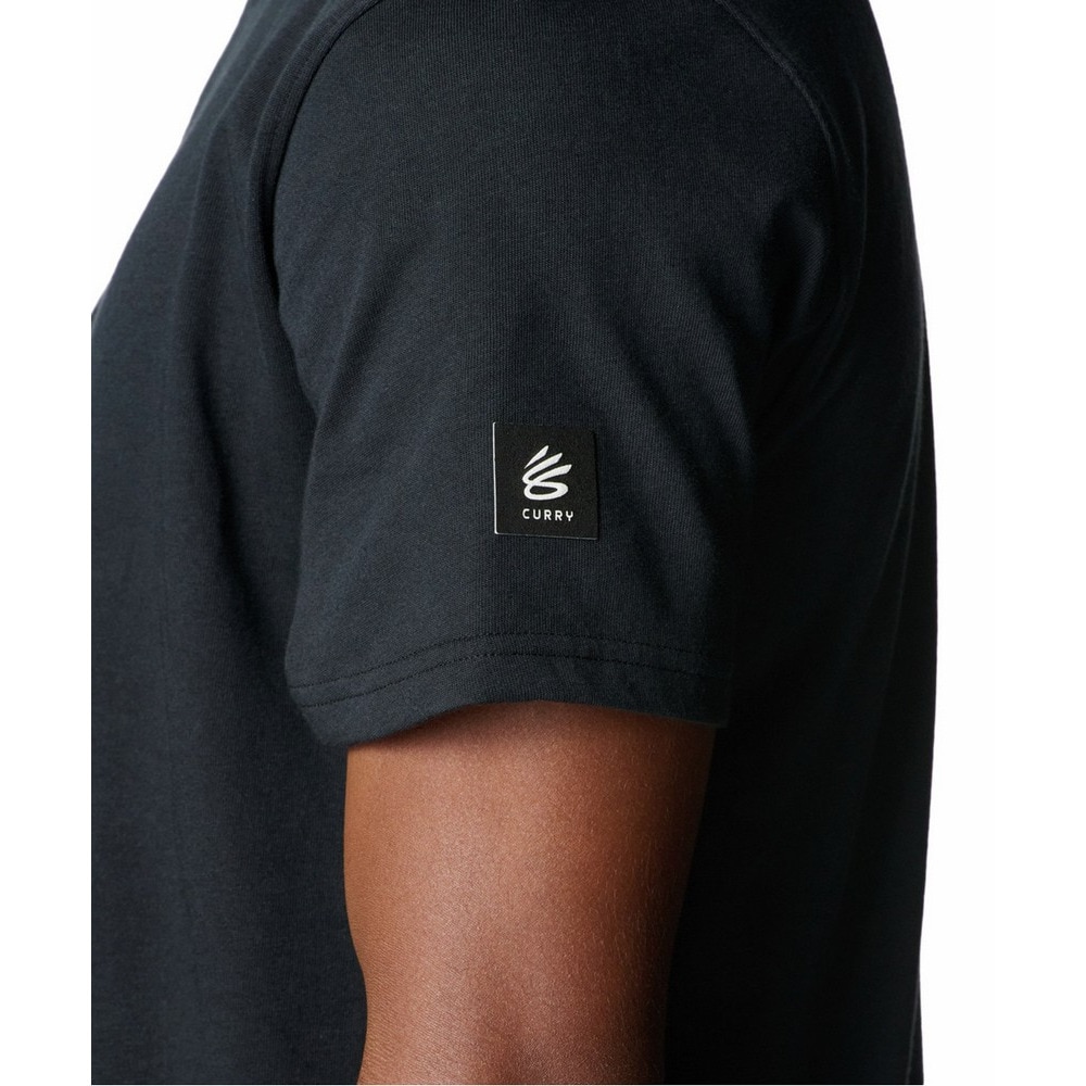 アンダーアーマー（UNDER ARMOUR）（メンズ）バスケットボールウェア カリー ヘビーウエイト バービージ Tシャツ 6007301 001