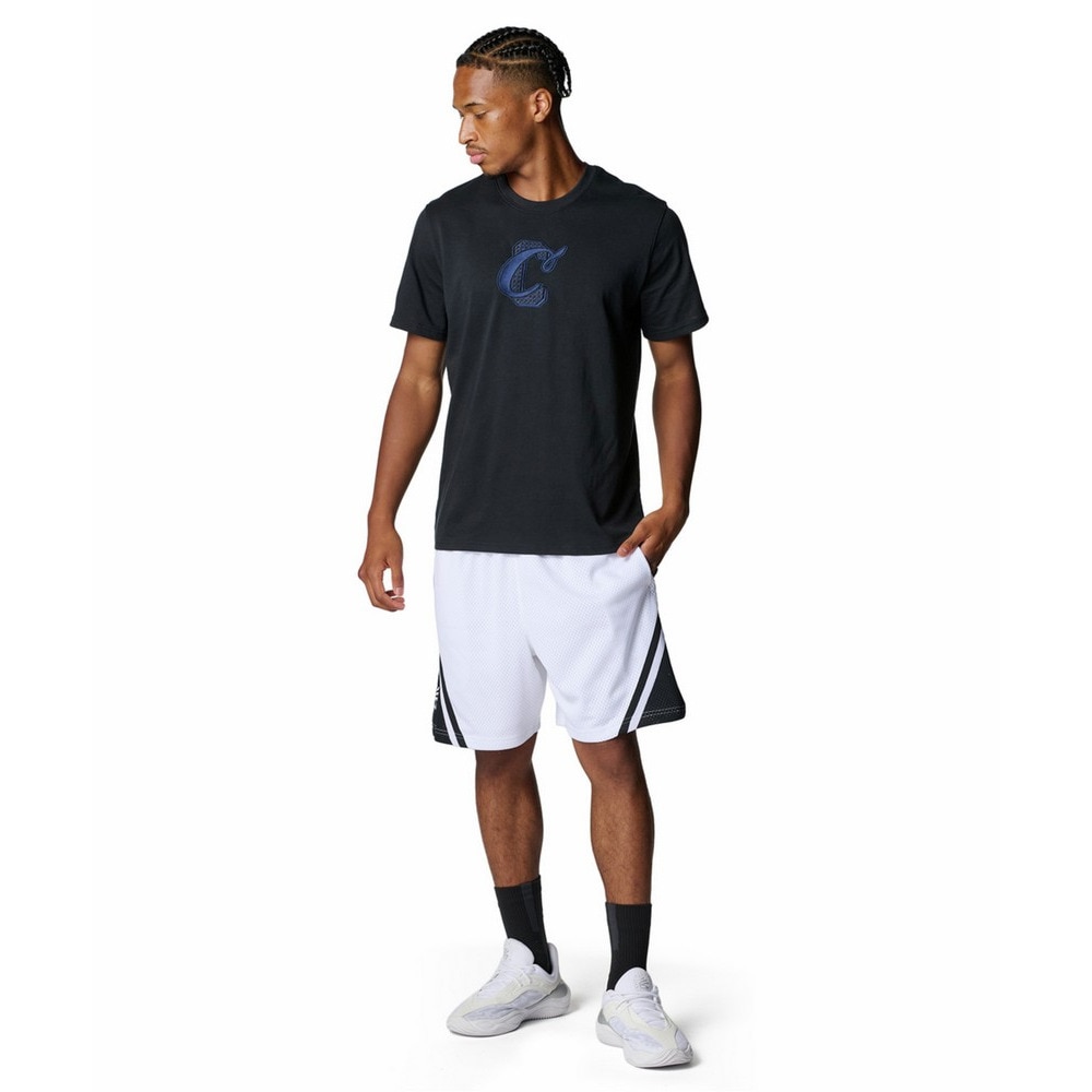 アンダーアーマー（UNDER ARMOUR）（メンズ）バスケットボールウェア カリー ヘビーウエイト バービージ Tシャツ 6007301 001
