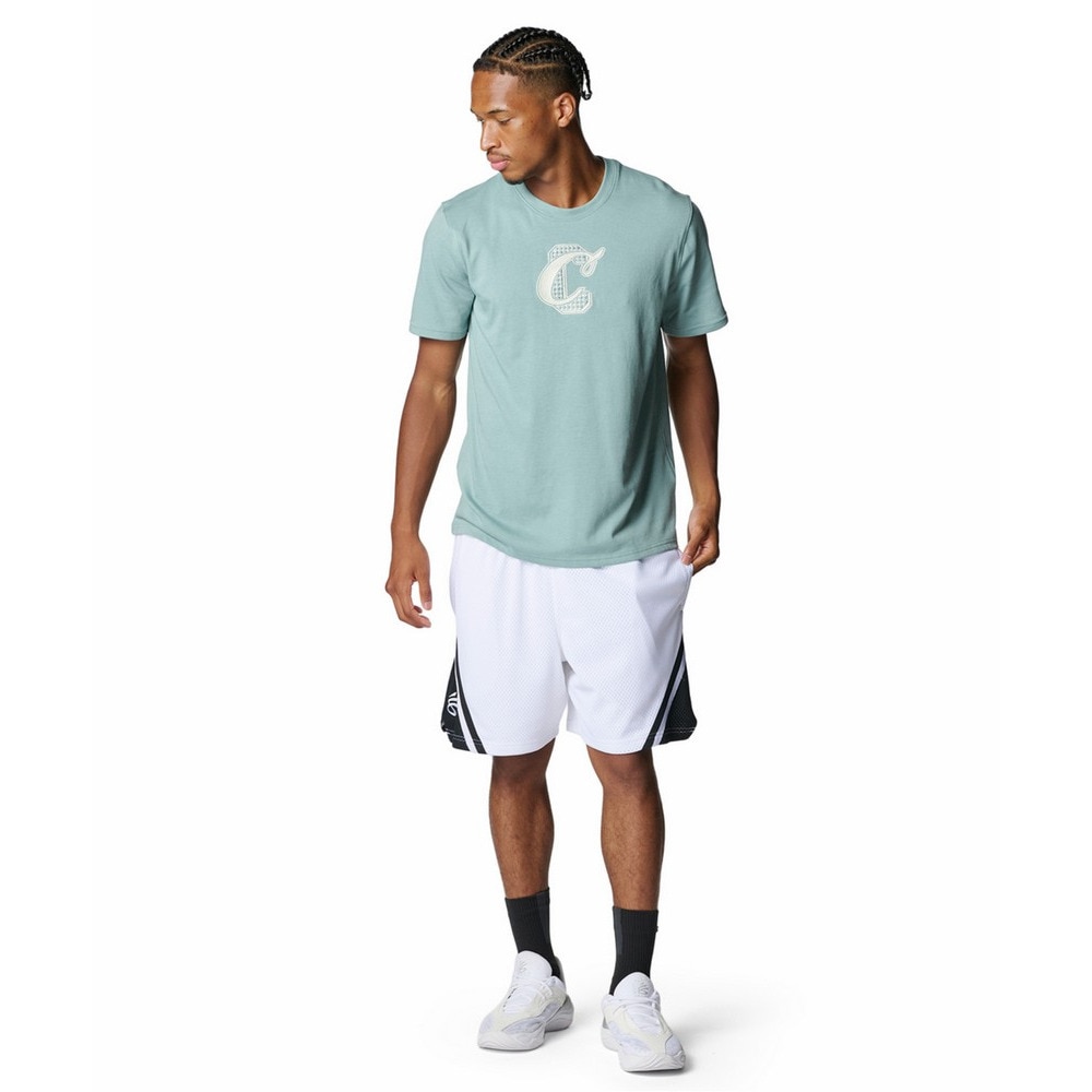 アンダーアーマー（UNDER ARMOUR）（メンズ）バスケットボールウェア カリー ヘビーウエイト バービージ Tシャツ 6007301 323