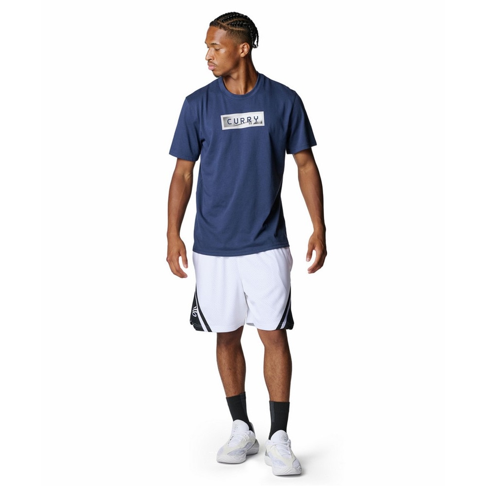 アンダーアーマー（UNDER ARMOUR）（メンズ）バスケットボールウェア カリー ヘビーウエイト トレンド Tシャツ 6007303 403