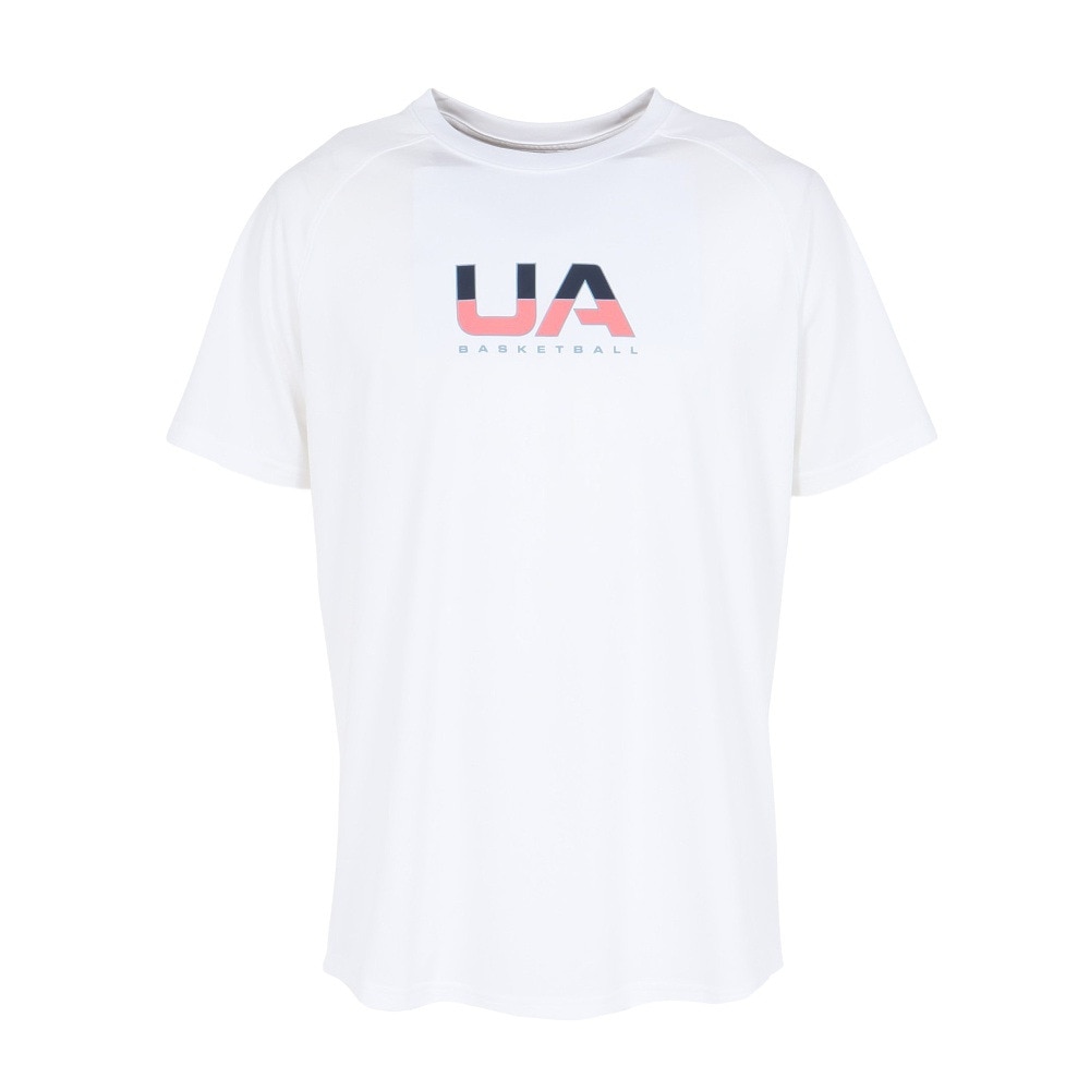 アンダーアーマー（UNDER ARMOUR）（メンズ）バスケットボールウェア テック ロゴ ショートスリーブ ノベルティ Tシャツ 6010339 100