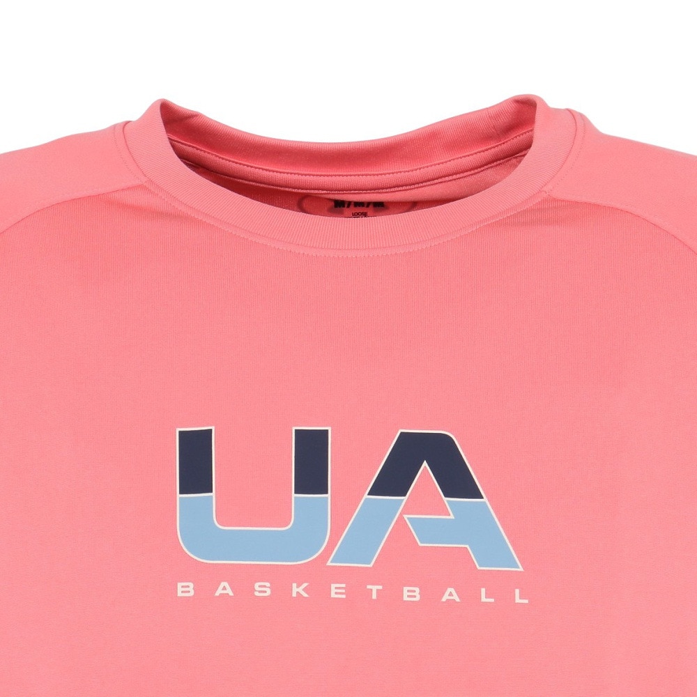 アンダーアーマー（UNDER ARMOUR）（メンズ）バスケットボールウェア テック ロゴ ショートスリーブ ノベルティ Tシャツ 6010339 686