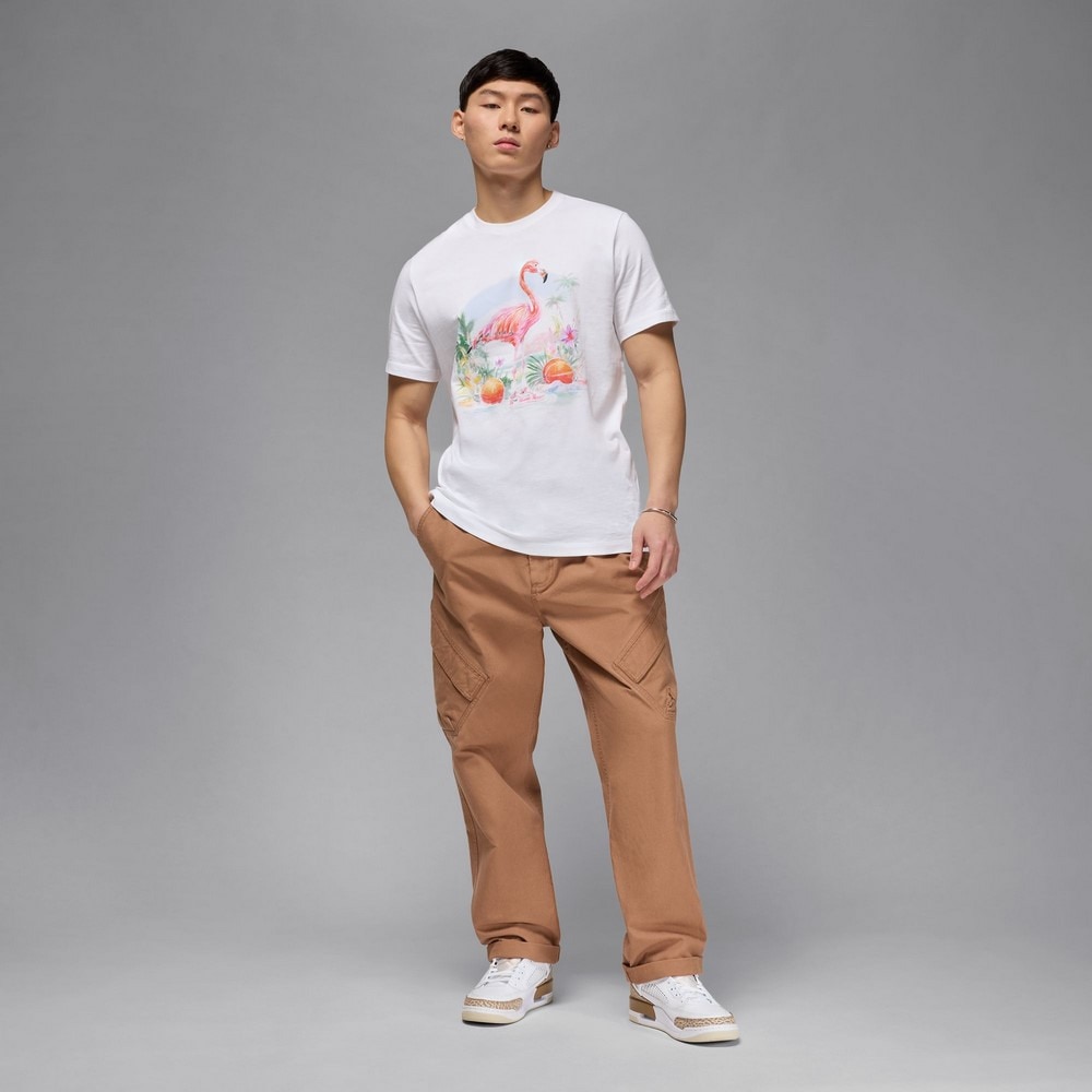 ジョーダン（JORDAN）（メンズ）バスケットボールウェア フライト エッセンシャル Tシャツ HJ2399-100