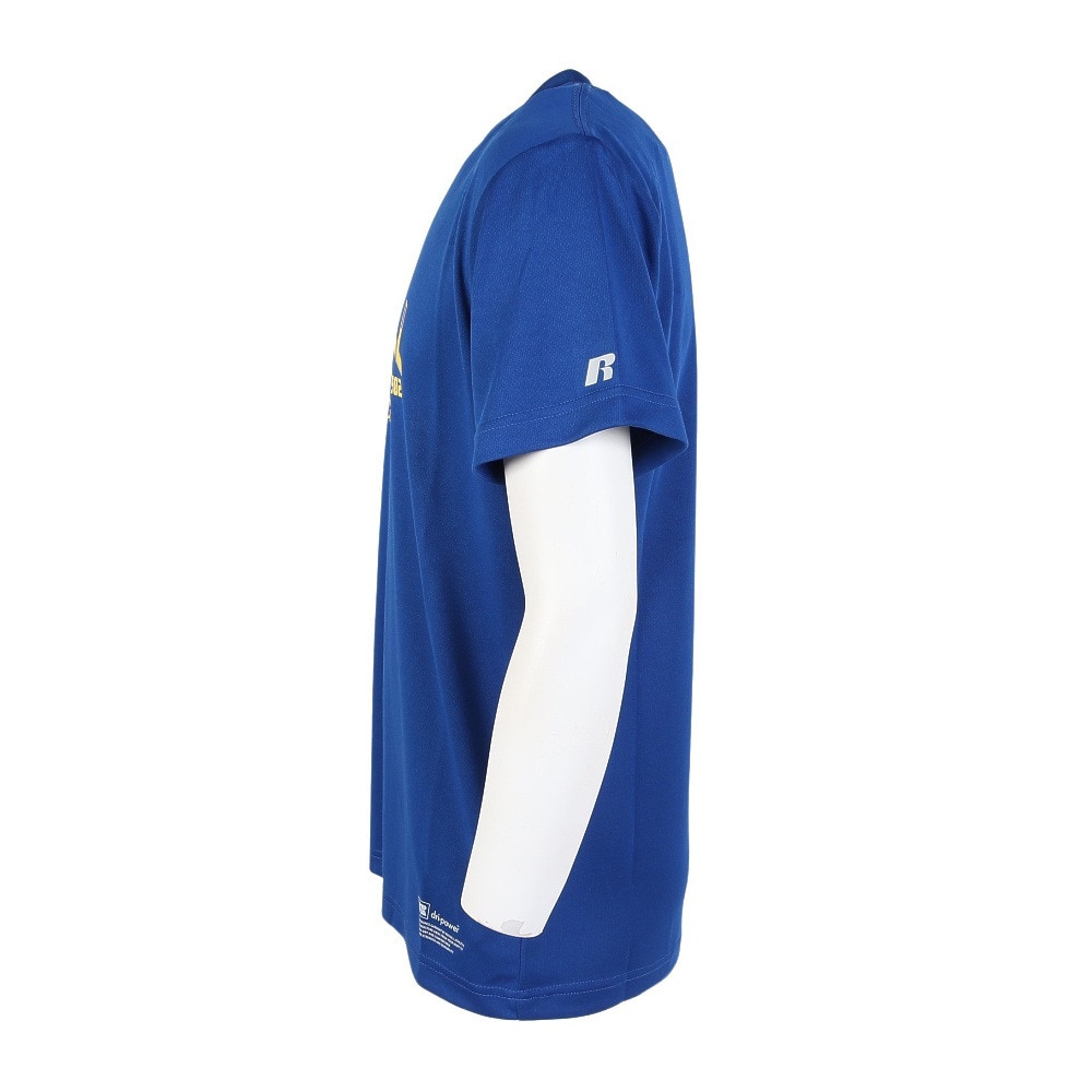 ラッセル（RUSSELL）（メンズ）バスケットボールウェア BALL 半袖Tシャツ RBB25S0001 BLU