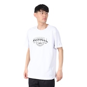 (メンズ)バスケットボールウェア 半袖 BALL Tシャツ RBB25S0001 WHT