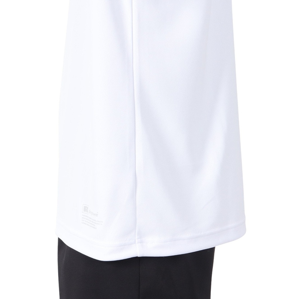 ラッセル（RUSSELL）（メンズ）バスケットボールウェア 半袖 FRONT R Tシャツ RBB25S0004 WHT