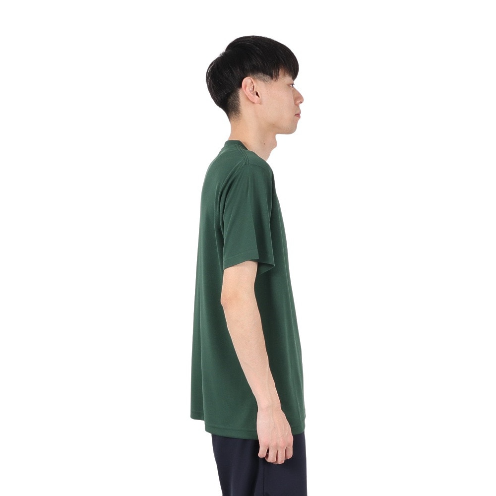 ラッセル（RUSSELL）（メンズ）バスケットボールウェア 半袖 RUSSELL HOOP Tシャツ RBB25S0005 GRN