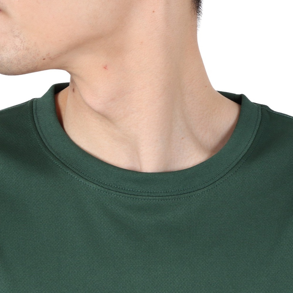 ラッセル（RUSSELL）（メンズ）バスケットボールウェア 半袖 RUSSELL HOOP Tシャツ RBB25S0005 GRN