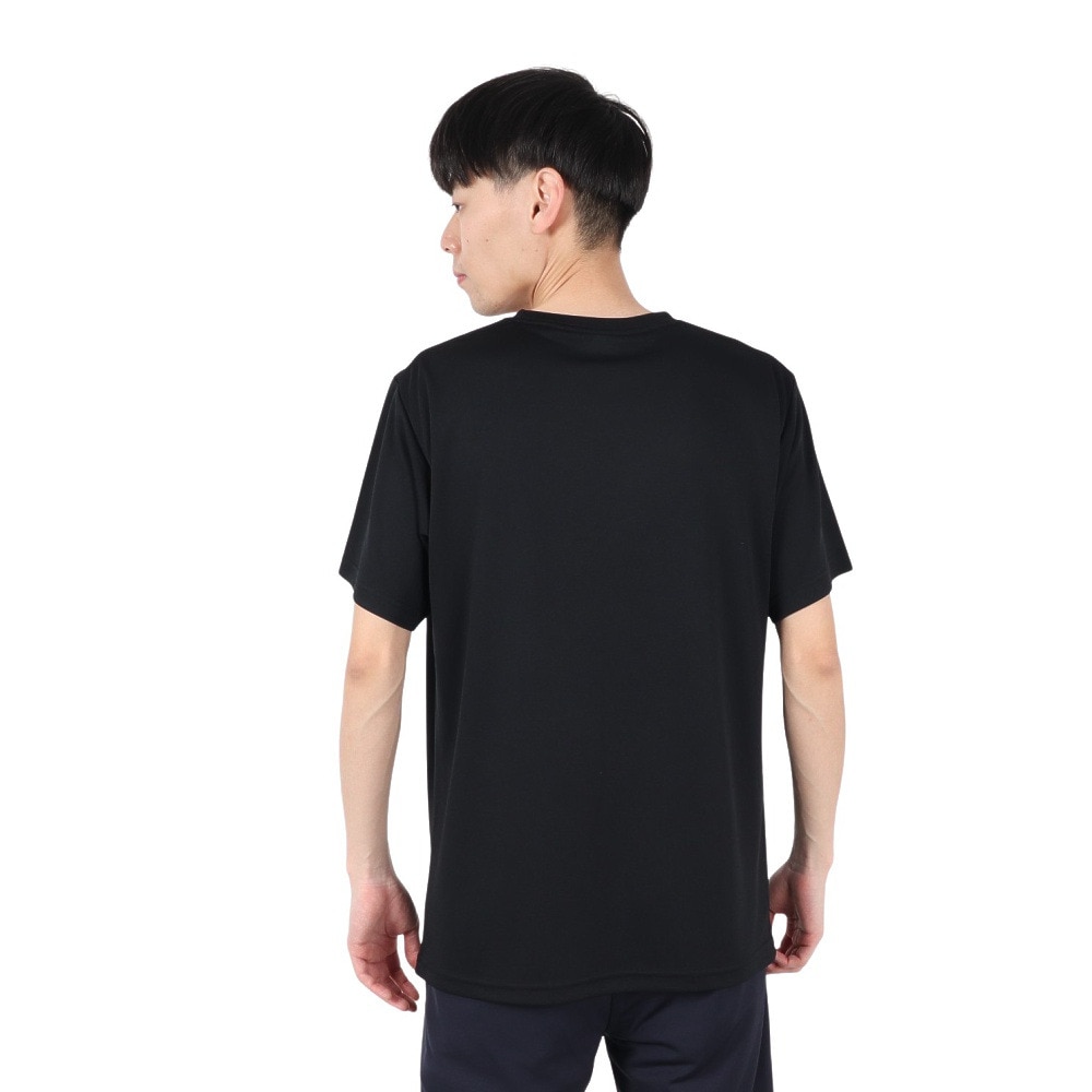 ラッセル（RUSSELL）（メンズ）バスケットボールウェア 半袖 DRAWING Tシャツ RBB25S0006 BLK