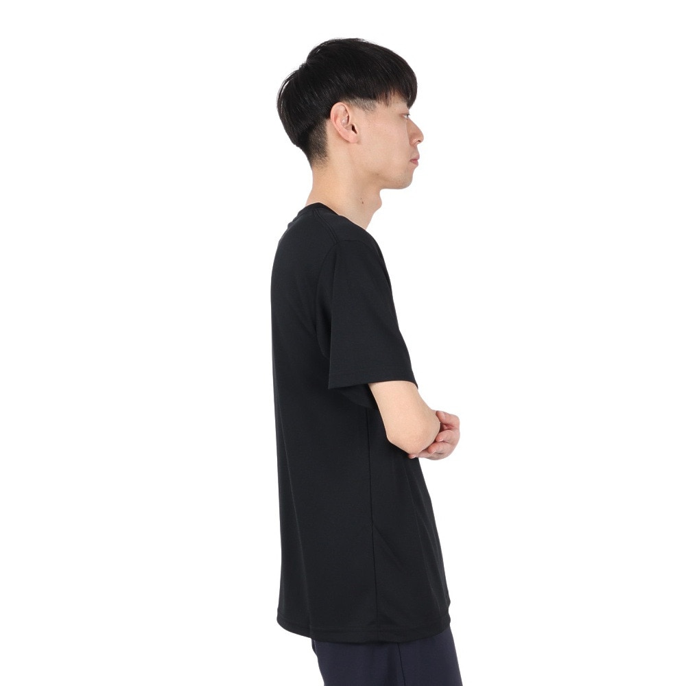 ラッセル（RUSSELL）（メンズ）バスケットボールウェア 半袖 DRAWING Tシャツ RBB25S0006 BLK