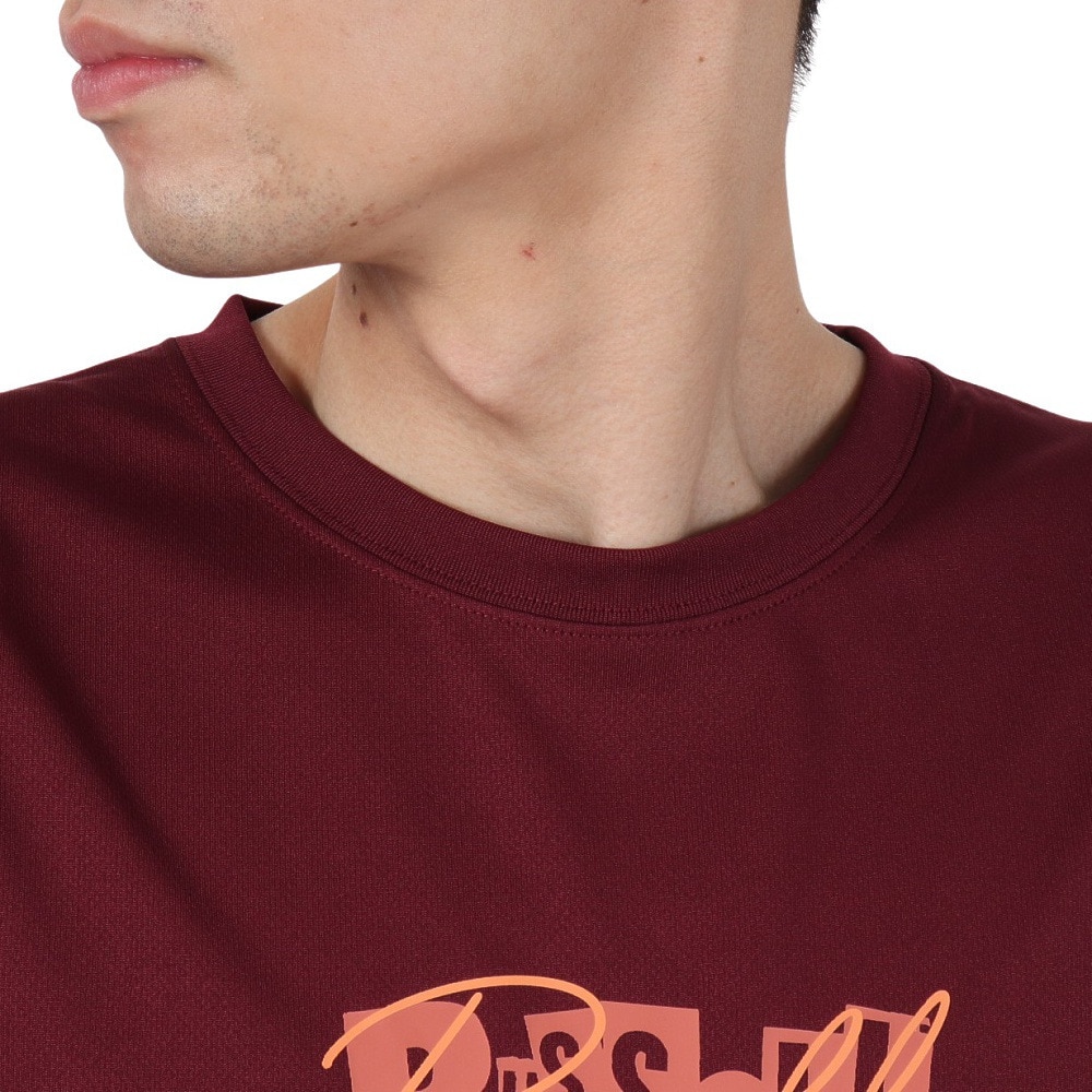 ラッセル（RUSSELL）（メンズ）バスケットボールウェア 半袖 DRAWING Tシャツ RBB25S0006 WIN