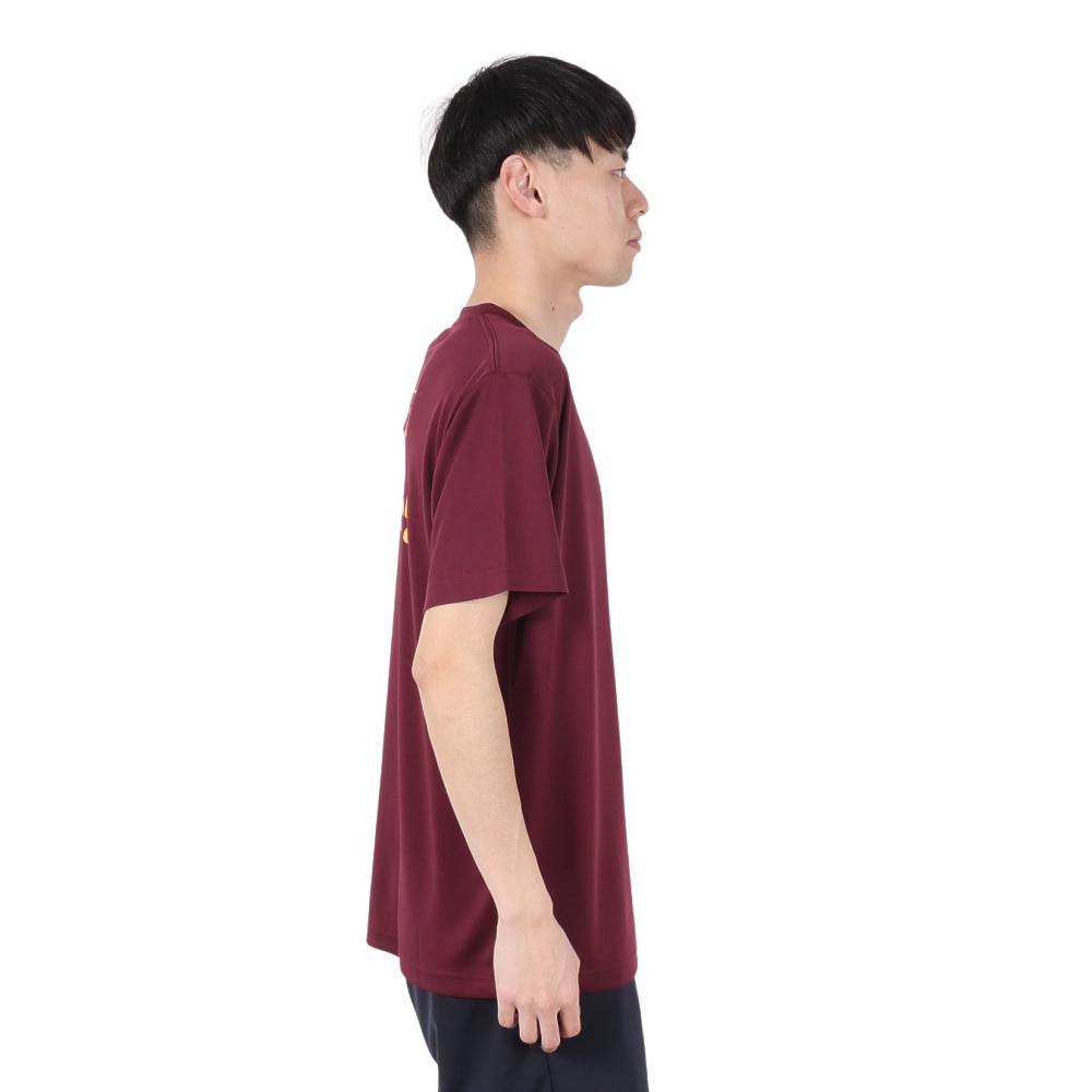 ラッセル（RUSSELL）（メンズ）バスケットボールウェア 半袖 BACK R Tシャツ RBB25S0007 WIN
