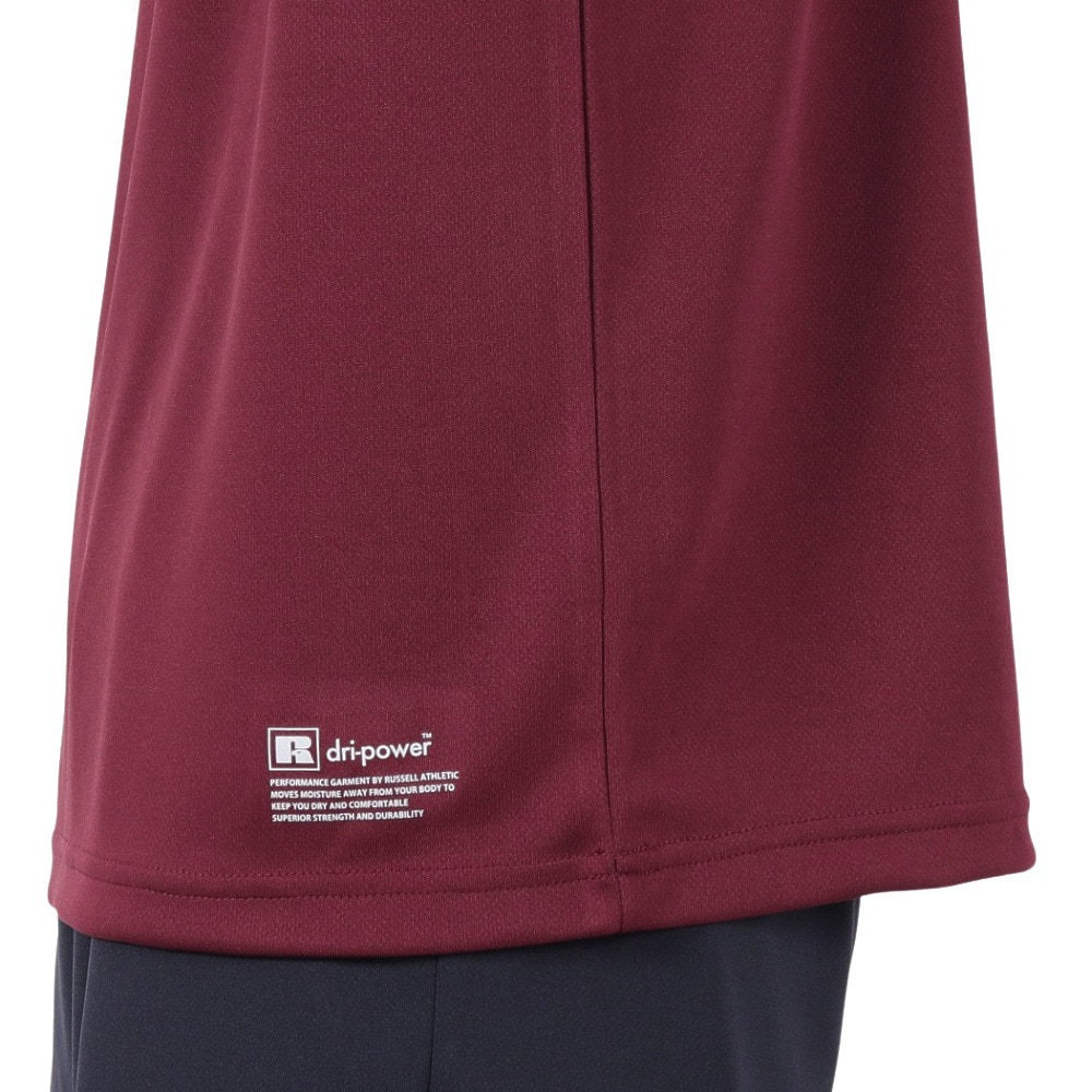 ラッセル（RUSSELL）（メンズ）バスケットボールウェア 半袖 BACK R Tシャツ RBB25S0007 WIN