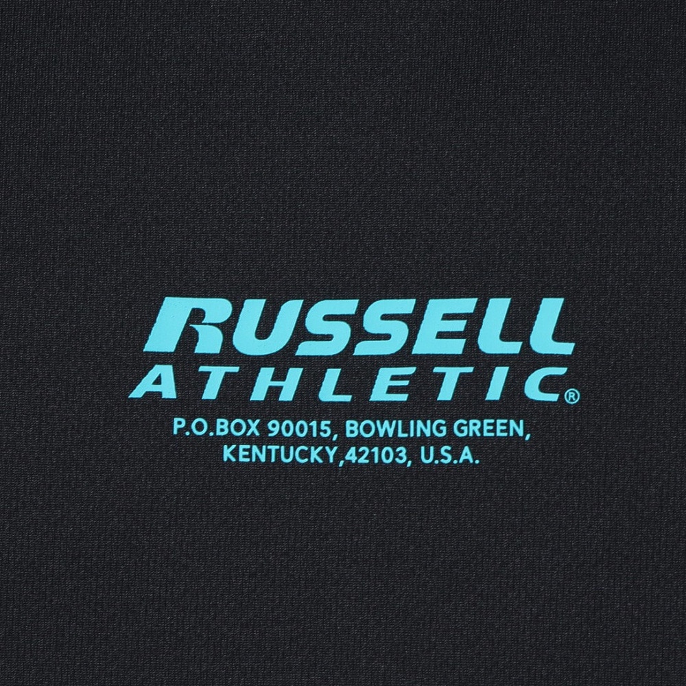 ラッセル（RUSSELL）（メンズ）バスケットボールウェア 半袖 FRONT Tシャツ RBB25S0008 BLK