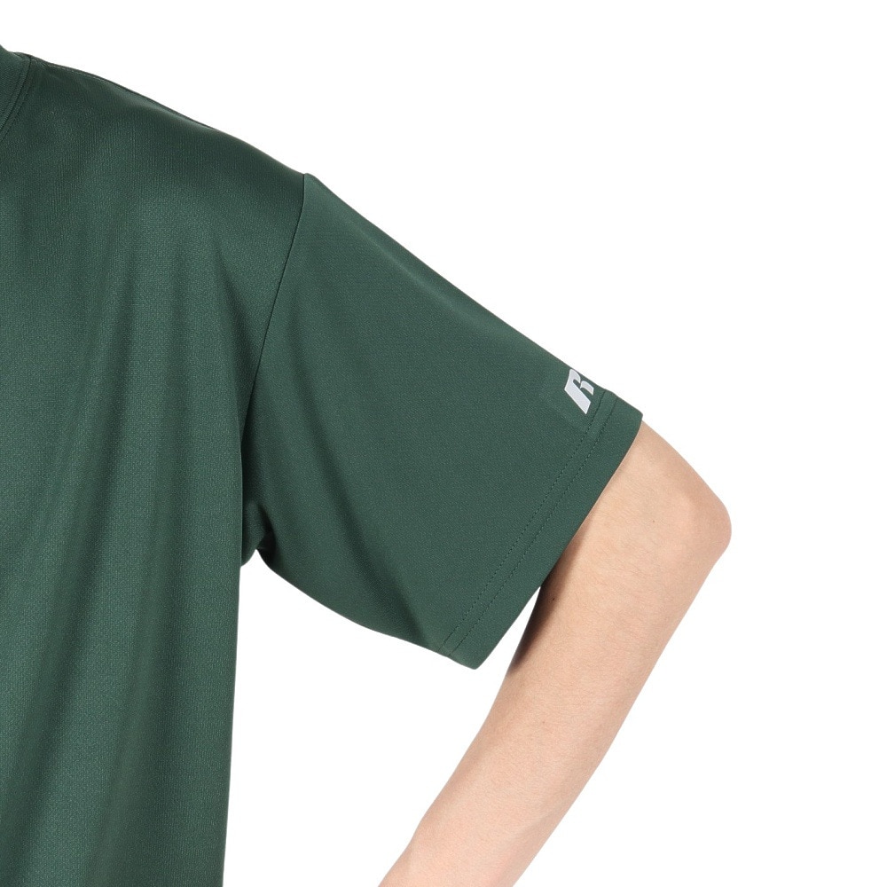 ラッセル（RUSSELL）（メンズ）バスケットボールウェア 半袖 FRONT Tシャツ RBB25S0008 GRN