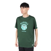 (メンズ)バスケットボールウェア 半袖 AMERICAS MAP Tシャツ RBB25S0009 GRN