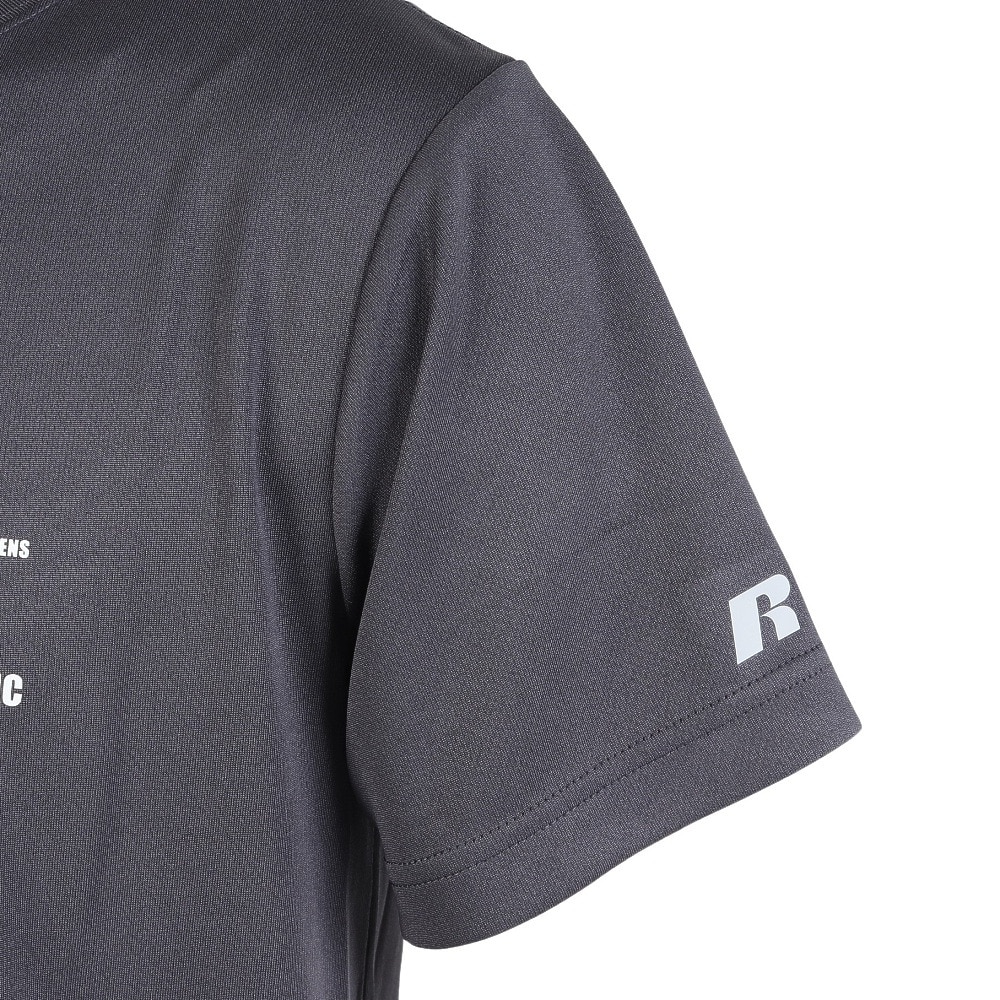 ラッセル（RUSSELL）（メンズ）バスケットボールウェア ONEPOINT 半袖Tシャツ RBB25S0010 C.GRY
